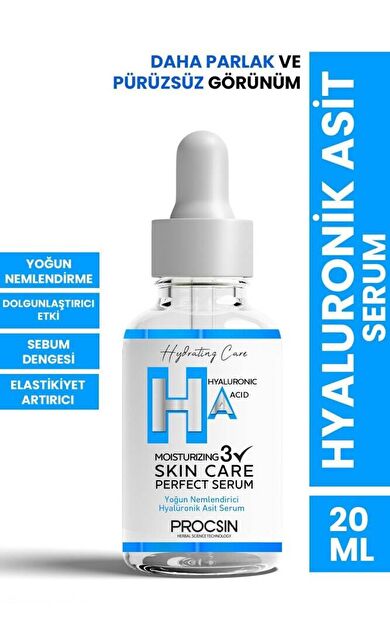 Yoğun Nemlendirici Hyaluronik Asit Serum 20 ml