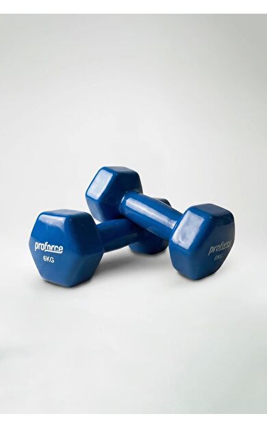 Proforce Vinil Kaplı Döküm Dambıl 6 Kg - Vdb6 (adet)