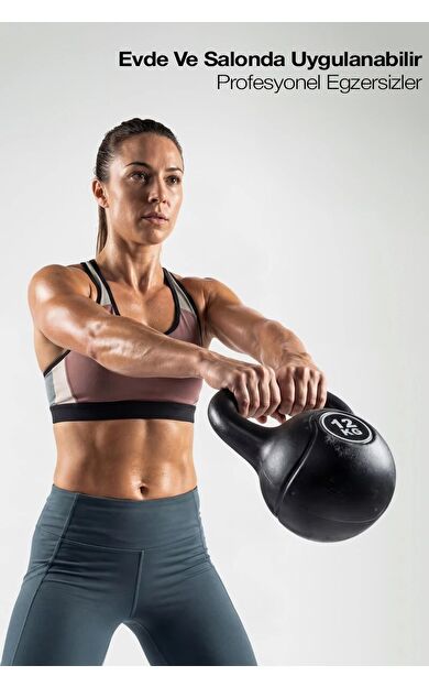 Proforce Pkb12 - Plastik Kettlebell - 12kg