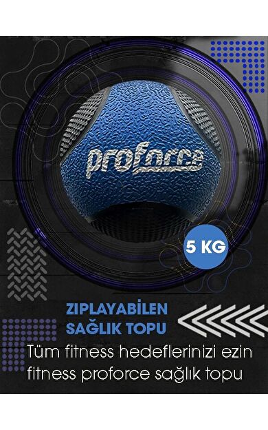 Proforce Sağlık Topu Kauçuk 5 Kg