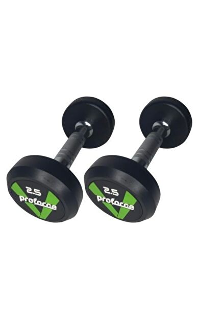 Proforce 2,5kg Olimpik Kauçuk Dambıl  - Db2,5 (1 Adet)