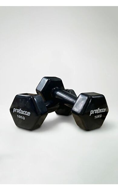 Proforce Vinil Kaplı Döküm Dambıl 10 Kg - Vdb10 (adet)