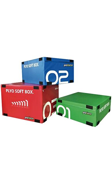 Proforce Soft Plyo Box 3 Lü Set 30 Cm X 45 Cm X 60 Cm