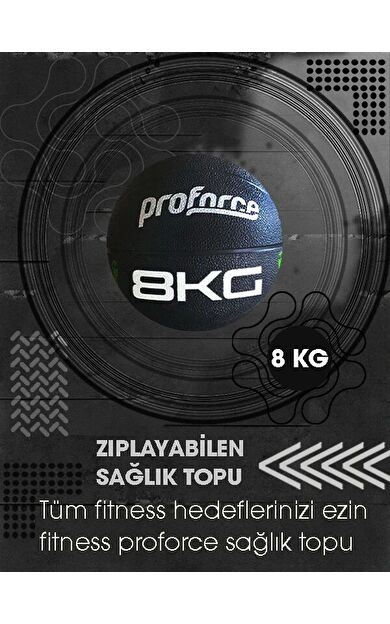 Proforce Sağlık Topu Kauçuk 8 Kg