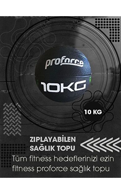 Proforce Sağlık Topu Kauçuk 10 Kg