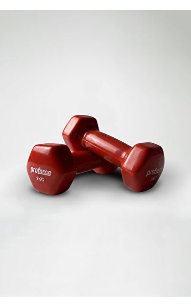 Proforce Vinil Kaplı Döküm Dambıl 2 Kg - Vdb2 (adet)