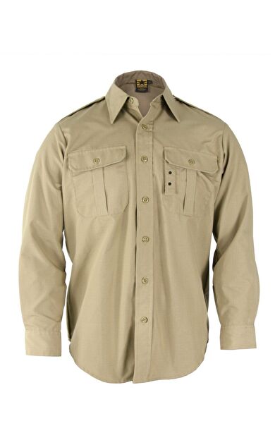 PROPPER BEJ RIPSTOP GÖMLEK