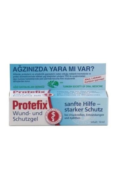 Protefix Ağız İçi Yara ve Koruma Jeli 10 ML