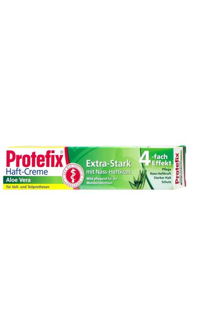 Protefix Protez Diş Yapıştırıcı Krem Aloe Veralı 47gr