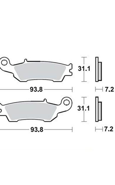 Yam. Yz250 08-20 Prox Ön Fren Balatası