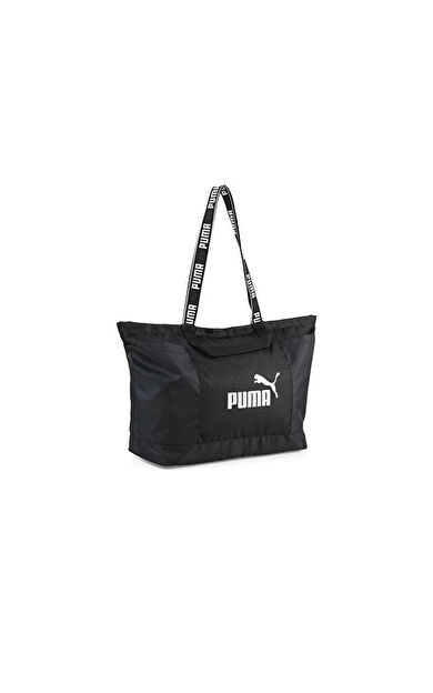 Puma Core Base Large Shopper Omuz Çantası-En: 41 cm, Boy: 32 cm, Derinlik: 18 cm 07984901 Siyah