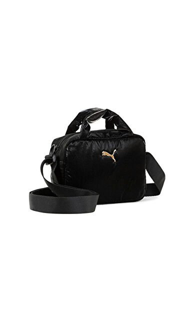 Puma Up Mini Grip Bag Omuz Çantası-En: 22,5 cm, Boy: 13,5 cm, Derinlik: 10 cm 09129204 Siyah