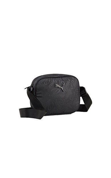 Puma Pop Crossbody Bag Omuz Çantası-En: 18 cm, Boy: 14 cm, Derinlik: 5 cm 09133804 Siyah