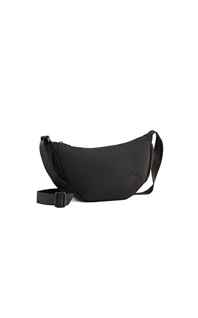 Puma Her Half Moon Bag Omuz Çantası-En: 33 cm, Boy: 17 cm, Derinlik: 10 cm 09171601 Siyah