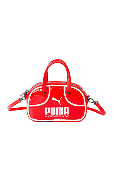Puma Puma 1976 Micro Grip Bag Omuz Çantası-En: 17 cm, Boy: 10 cm, Derinlik: 7 cm 09182403 Kırmızı