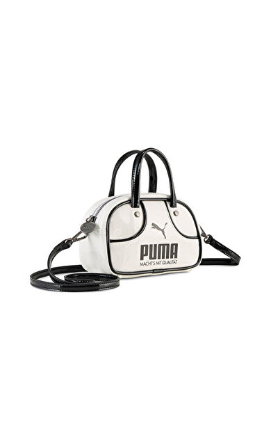 Puma Puma 1976 Micro Grip Bag Omuz Çantası-En: 17 cm, Boy: 10 cm, Derinlik: 7 cm 09182408 Beyaz