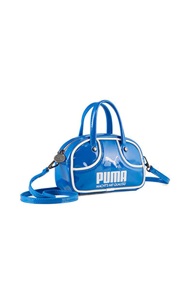 Puma Puma 1976 Micro Grip Bag Omuz Çantası-En: 17 cm, Boy: 10 cm, Derinlik: 7 cm 09182414 Mavi