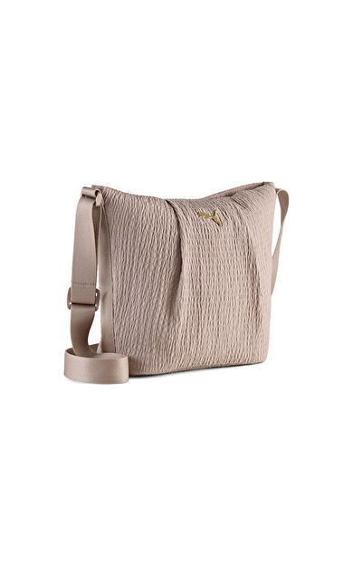 Puma Up Zipped Bucket Bag Omuz Çantası-En: 30 cm, Boy: 26 cm, Derinlik: 11 cm 09218102 Kahverengi