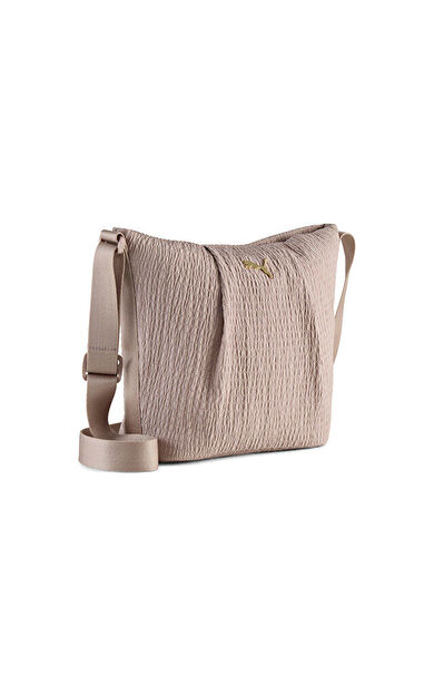 Puma Up Zipped Bucket Bag Omuz Çantası-En: 30 cm, Boy: 26 cm, Derinlik: 11 cm 09218102 Kahverengi