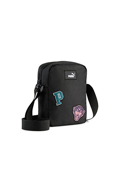 Puma Puma Phase Patch Portable Omuz Çantası-En: 20 cm, Boy: 10,8 cm, Derinlik: 6 cm 09219701 Siyah