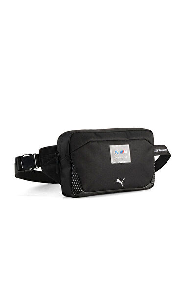 Puma Bmw Mms Boxy Waist Bag Bel Çantası-En: 7,5 cm, Boy: 13 cm, Derinlik: 4 cm 09223401 Siyah