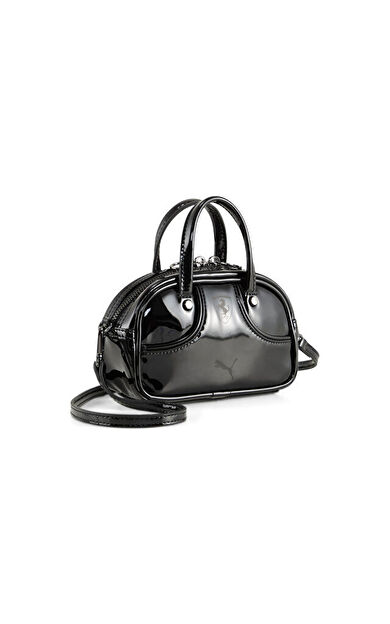 Puma Ferrari Micro Grip Bag Omuz Çantası-En: 18 cm, Boy: 10 cm, Derinlik: 7 cm 09224401 Siyah