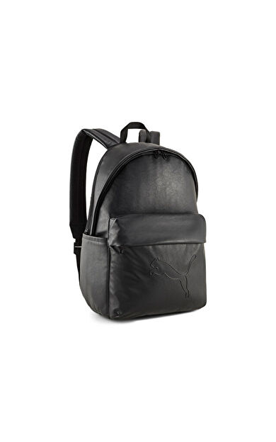 Puma ESSENTIALS PU BACKPACK Sırt Çantası-En: 25 Cm, Boy: 44 Cm, Derinlik: 14 Cm 09231401 Siyah