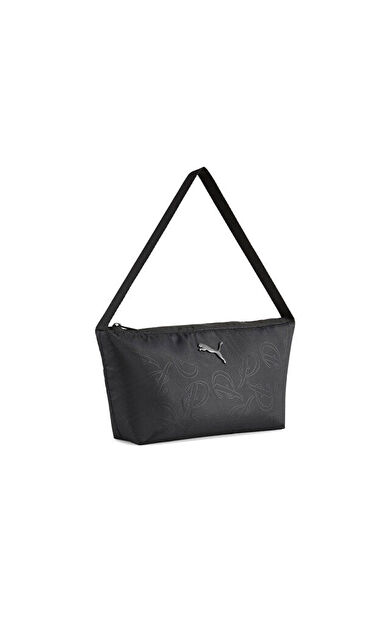 Puma Pop Long Flute Bag Omuz Çantası-En: 23 cm, Boy: 14 cm, Derinlik: 7 cm 09233607 Siyah