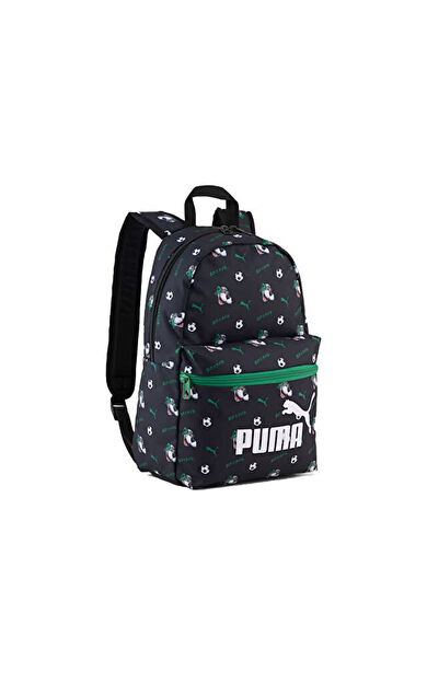 Puma Phase Super Puma Aop Small Backpack Sırt Çantası 09243001 Siyah