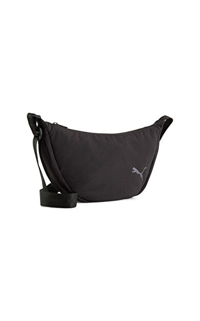 Puma Her Half Moon Bag Omuz Çantası-En: 33 cm, Boy: 17 cm, Derinlik: 10 cm 09270601 Siyah