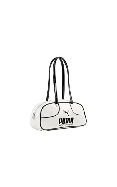 Puma PUMA 1976 FLUTE GRIP BAG Omuz Çantası 09286402 Beyaz