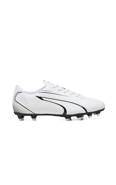 Puma Vitoria Fg/Ag Erkek Çim Zemin Kramponu 10748306 Beyaz