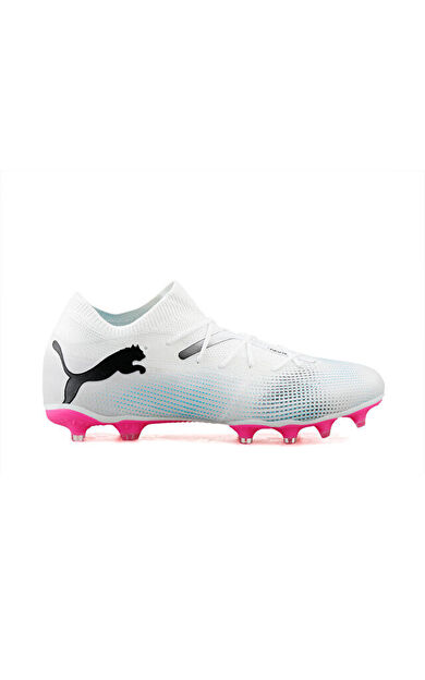 Puma Future 7 Match Fg/Ag Unisex Çim Zemin Kramponu 10771501 Beyaz