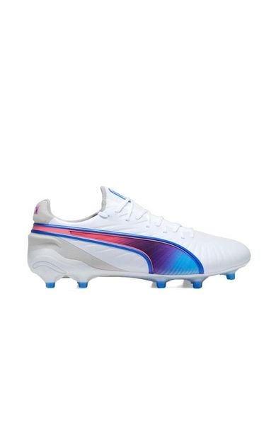 Puma King Ultimate Fg/Ag Erkek Çim Zemin Kramponu 10780902 Beyaz