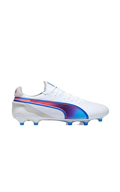 Puma King Ultimate Fg/Ag Erkek Çim Zemin Kramponu 10780902 Beyaz