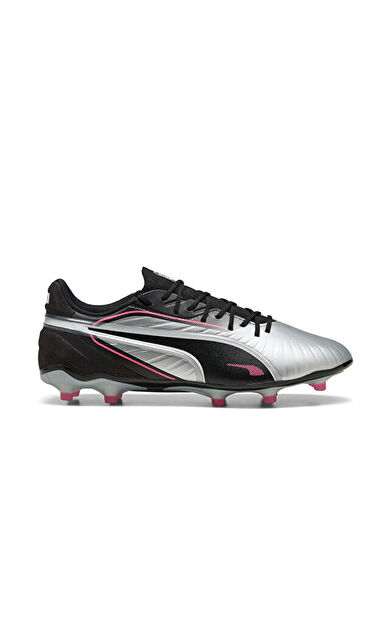 Puma King Match Fg/Ag Erkek Çim Zemin Kramponu 10831502 Gri