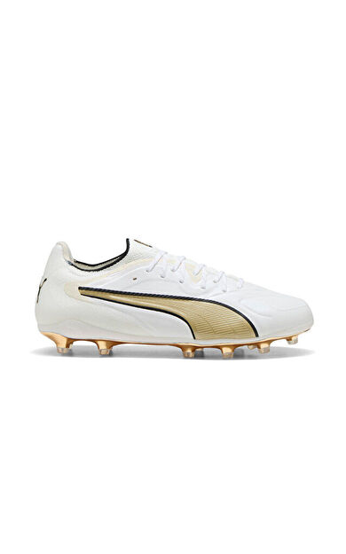 Puma King 20 Ultimate Fg/Ag Erkek Çoklu Çim Zemin Kramponu 10845704 Beyaz