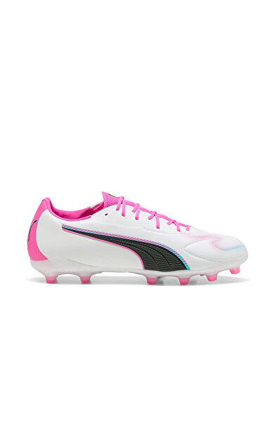 Puma King 20 Match Fg/Ag Erkek Çoklu Çim Zemin Kramponu 10846505 Beyaz