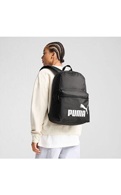 Phase Unisex Siyah Günlük Stil Sırt Çantası 09116403