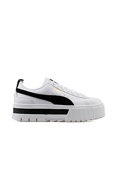 Puma Mayze Lth Wn S Kadın Günlük Ayakkabı 38198301 Beyaz
