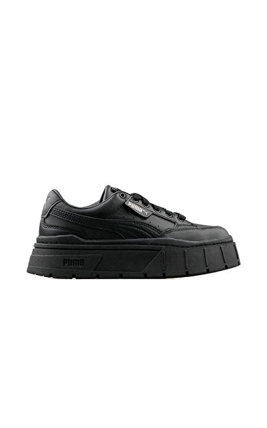 Puma Mayze Stack Lthr Wns Kadın Günlük Ayakkabı 38441202 Siyah