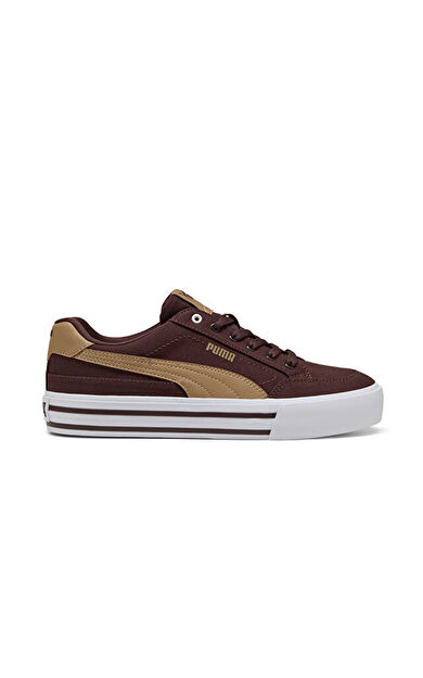 Puma COURT CLASSIC VULC FS Erkek Günlük Ayakkabı 39635341 Kahverengi