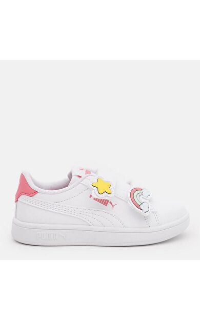 Puma 39728601 Smash 3.0 Badges V Ps Kız Çocuk Günlük Spor Ayakkabı