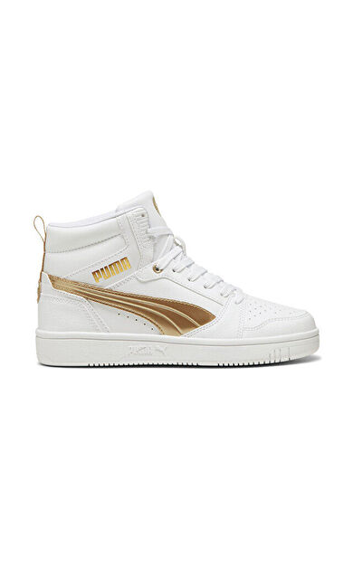 Puma Rebound V6 Metallic Dream Kadın Günlük Ayakkabı 39747401 Beyaz