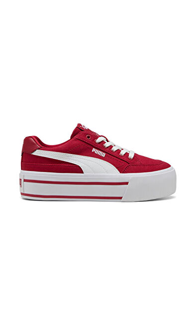 Puma Cort Classic Vulc Fs Platform Wns Unisex Günlük Ayakkabı 40232904 Kırmızı