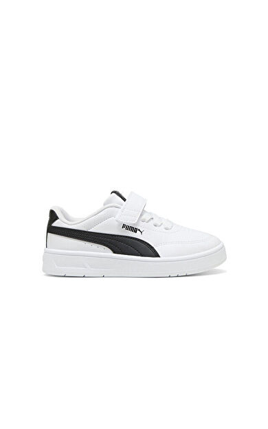 Puma Court Classic Clean Ac+ Ps Çocuk Günlük Ayakkabı 40375101 Beyaz