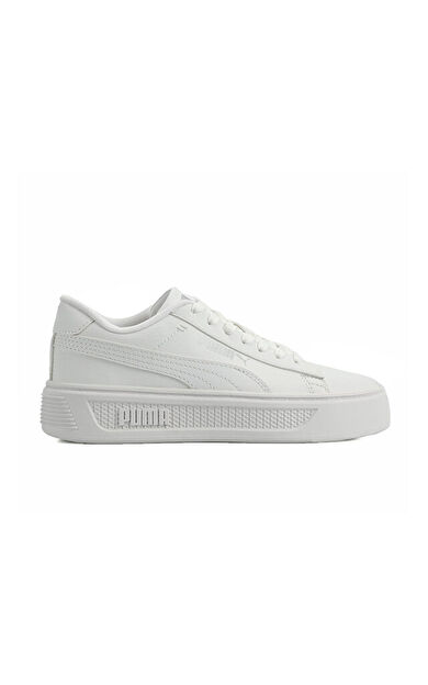 Puma Smash Platform V3 Tdp Unisex Günlük Ayakkabı 40617501 Beyaz