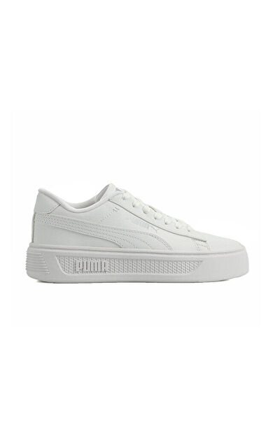 Puma Smash Platform V3 Tdp Unisex Günlük Ayakkabı 40617501 Beyaz