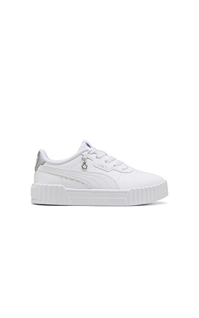 Puma CARINA 3.0 CHARM PS Çocuk Günlük Ayakkabı 40773401 Beyaz