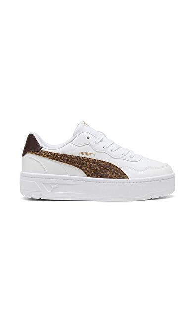 Puma COURT LALLY SKYE FELINE Unisex Günlük Ayakkabı 40825102 Beyaz